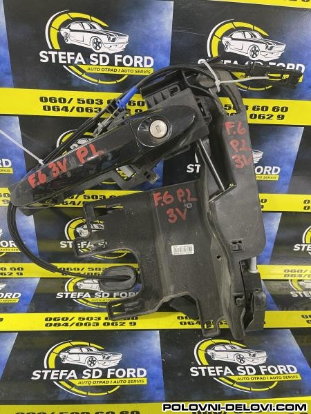 Ford  Fiesta 08-17 Prednja Leva Brava Sjajno Crna