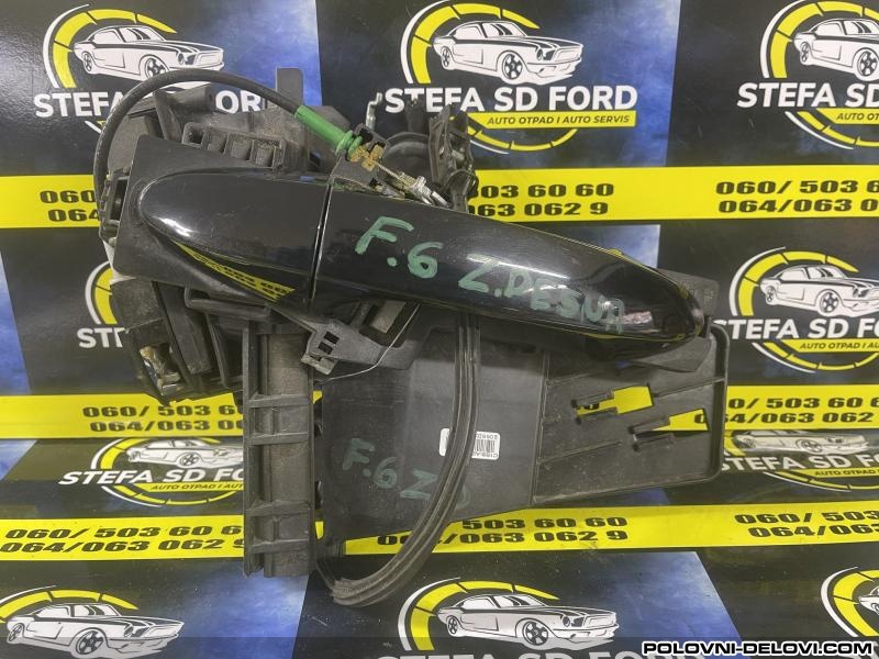 Ford  Fiesta 08-17 Zadnja Desna Brava Crna