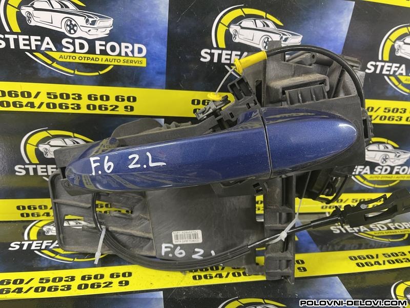 Ford  Fiesta 08-17 Zadnja Leva Brava Plava