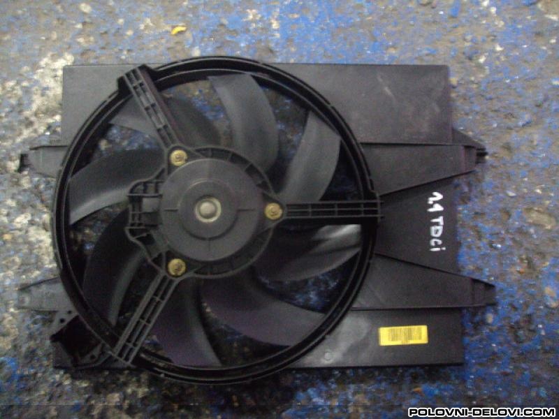 Ford  Fiesta Ventilator Hladnjaka Kompletan Auto U Delovima