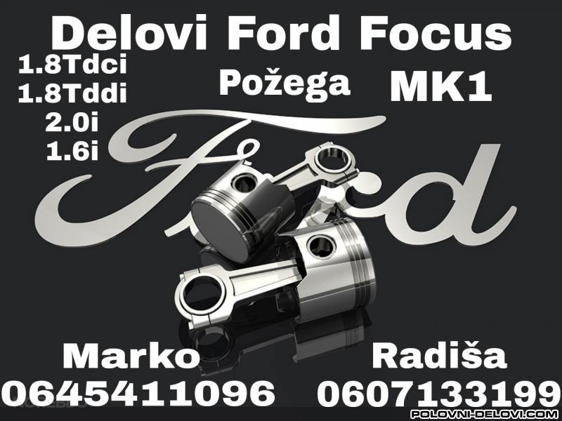 Ford  Focus Tdci Tddi Kompletan Auto U Delovima