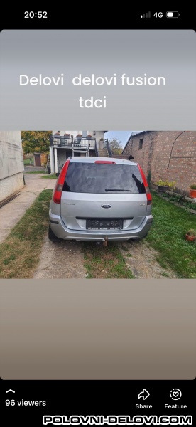 Ford  Fusion Kuka Ostala Oprema