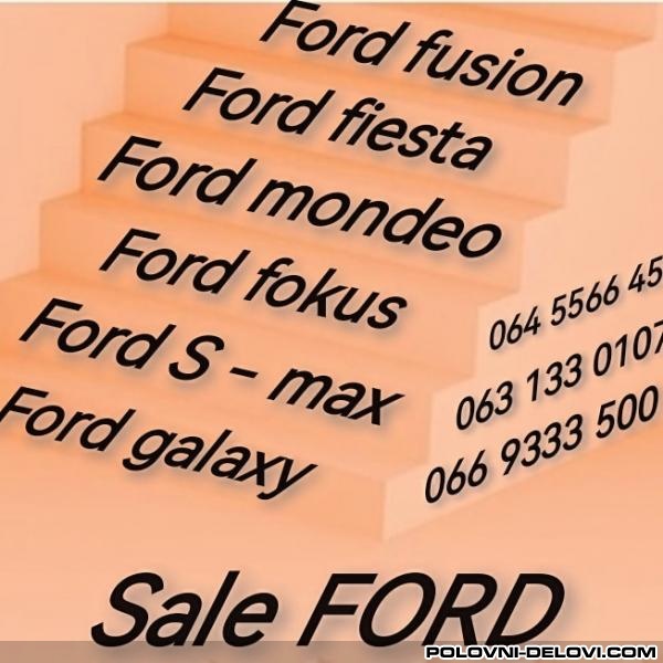 Ford  Fusion  Motor I Delovi Motora