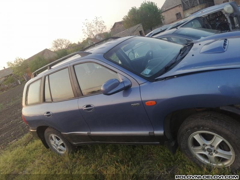 Hyundai  Santa Fe Crdi  Enterijer