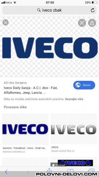 Iveco  Daily 3.0 Kompletan Auto U Delovima