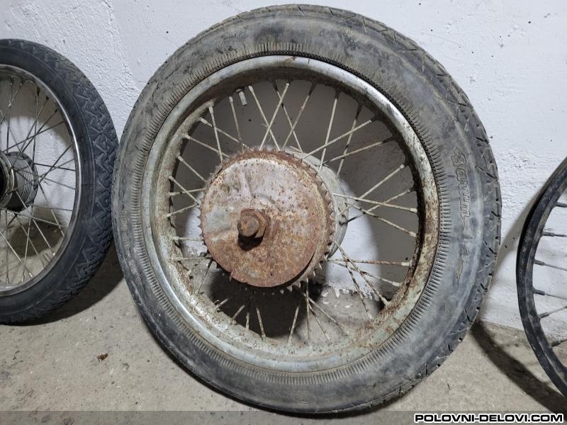 Jawa Zadnji tocak 16 CZ  Razni delovi