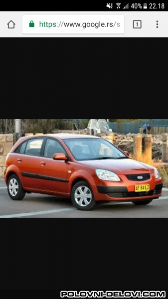 Kia  Rio Benz I Dizel Kompletan Auto U Delovima