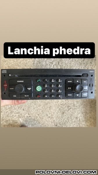 Lancia  Phedra MJT Razni Delovi