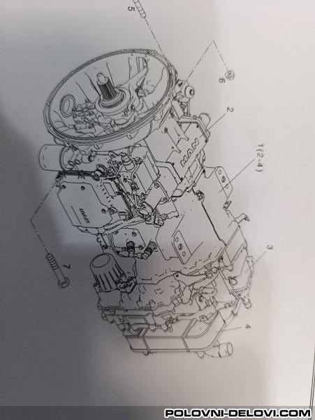 MAN SCANIA MAN Menjač i Delovi Menjača