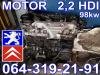 MOTOR 2.2 Hdi Pezo Citroen Peugeot