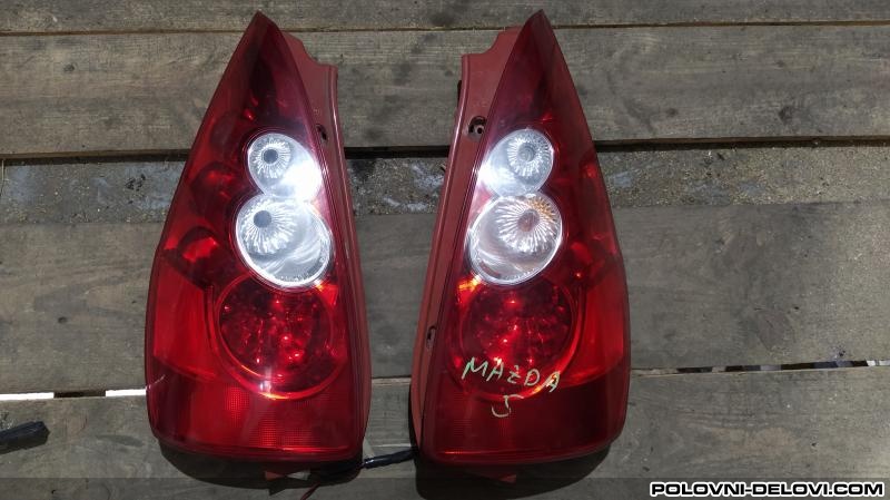 Mazda  5  Svetla I Signalizacija