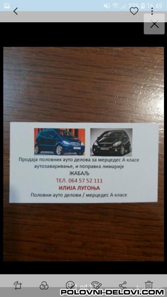 Mercedes  A 170 17cdi Kompletan Auto U Delovima