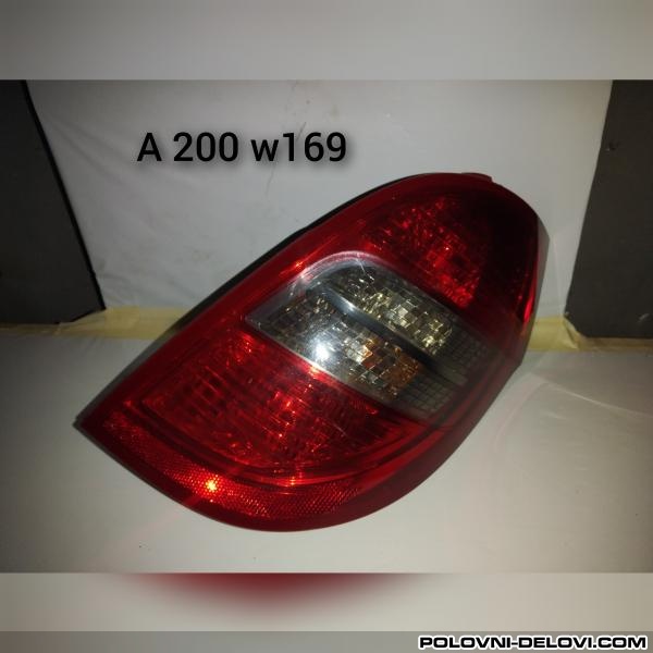 Mercedes  A 200 W169 Restajling Svetla I Signalizacija