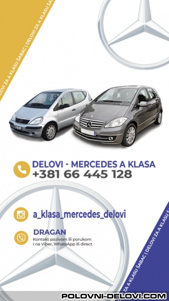 Mercedes  A  Kompletan Auto U Delovima