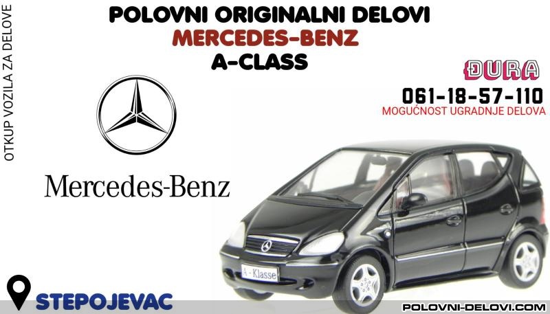 Mercedes  A  Menjac I Delovi Menjaca