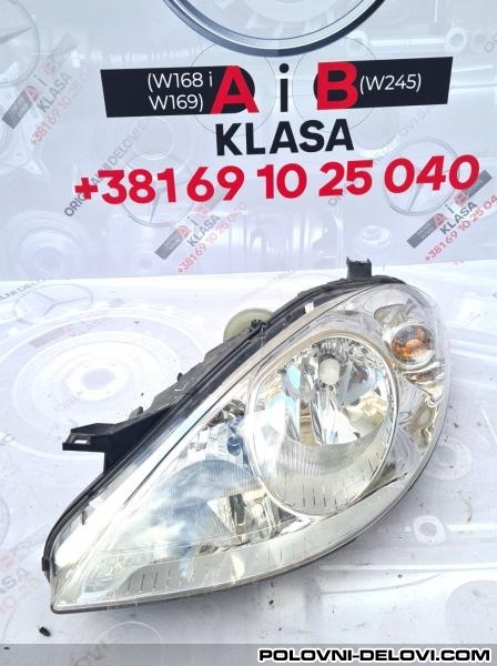 Mercedes  A  Svetla I Signalizacija
