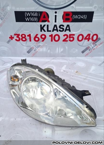 Mercedes  A  Svetla I Signalizacija
