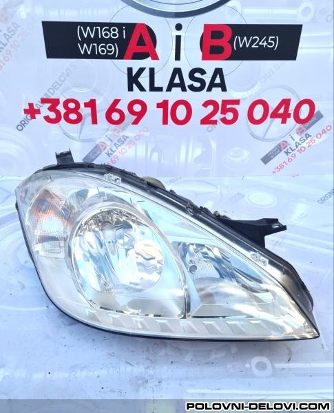 Mercedes  A  Svetla I Signalizacija