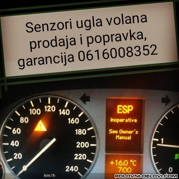 Mercedes  B  Elektrika I Paljenje