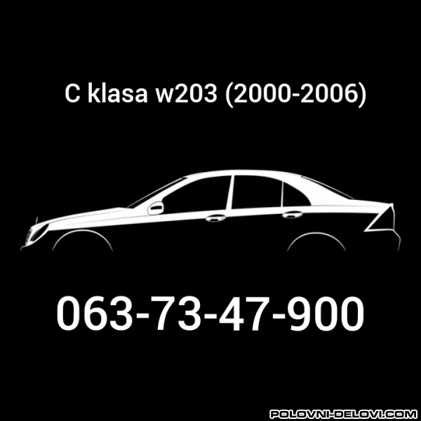 Mercedes  C 180 .C200.C220.C240.C270 Kompletan Auto U Delovima