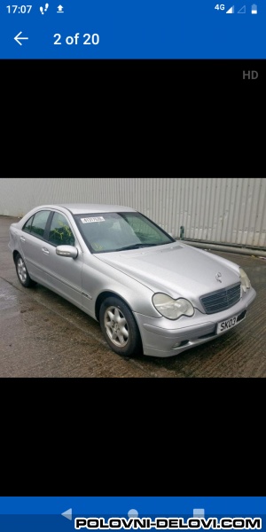 Mercedes  C 180 .C200.C220.C240.C270 Kompletan Auto U Delovima