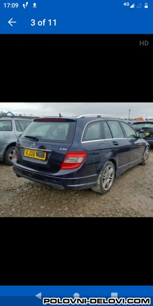 Mercedes  C 180 .C200.C220.C250... Kompletan Auto U Delovima