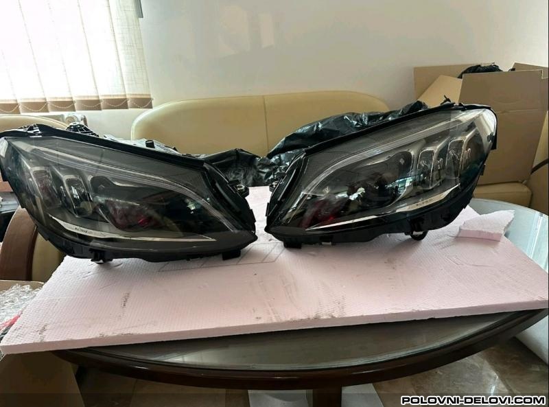 Mercedes  C W205 Face Lift Farov Svetla I Signalizacija
