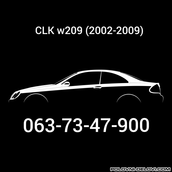 Mercedes  CLK 200 .CLK220.CLK270... Kompletan Auto U Delovima
