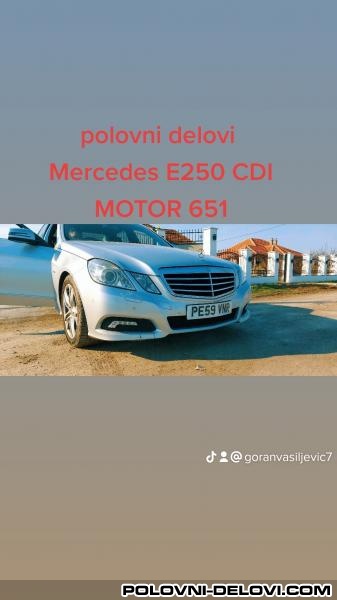 Mercedes  E 250 Cdi Kompletan Auto U Delovima