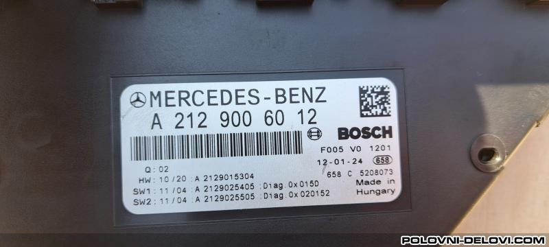 Mercedes  E A 212 900 60 12 Elektrika I Paljenje