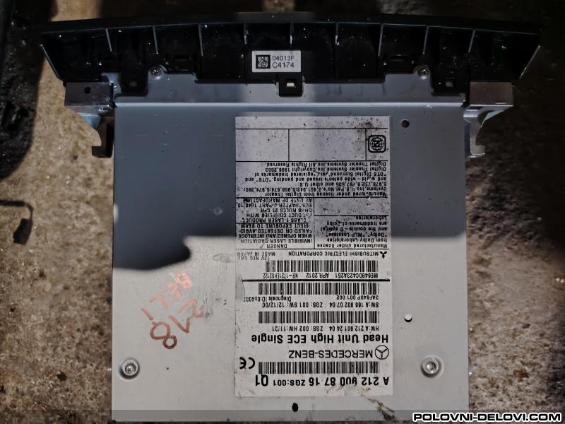 Mercedes  E A 212 900 87 16 Elektrika I Paljenje