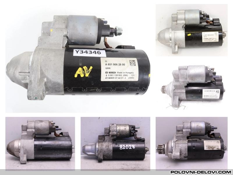 Mercedes  E Anlaser Elektrika I Paljenje