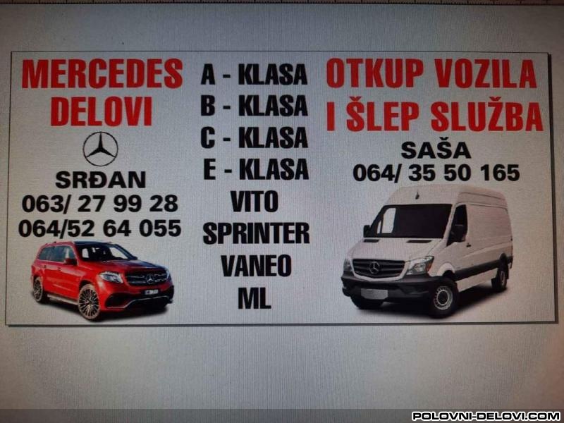 Mercedes  E Delovi Kompletan Auto U Delovima