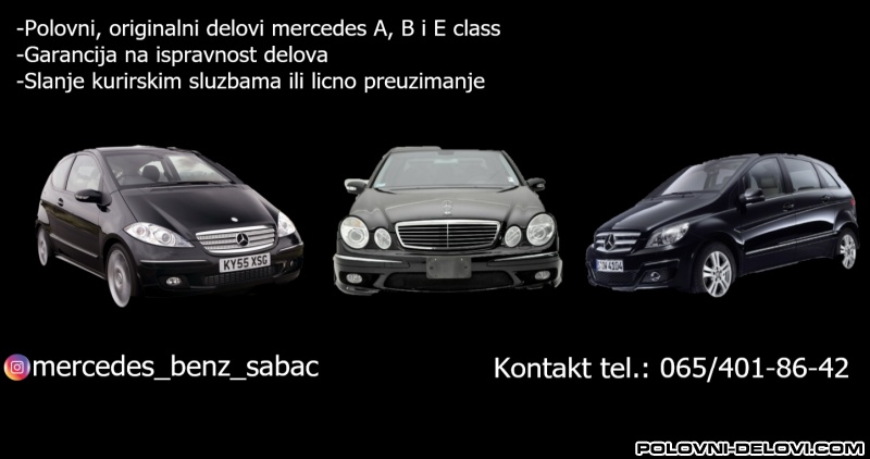 Mercedes  E  Kompletan Auto U Delovima