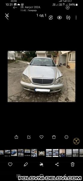 Mercedes  S 320 W220 320cdi Razni Delovi