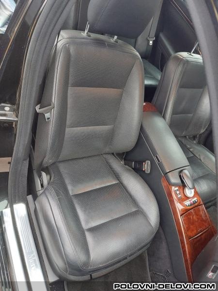 Mercedes  S W221 Sedista Enterijer