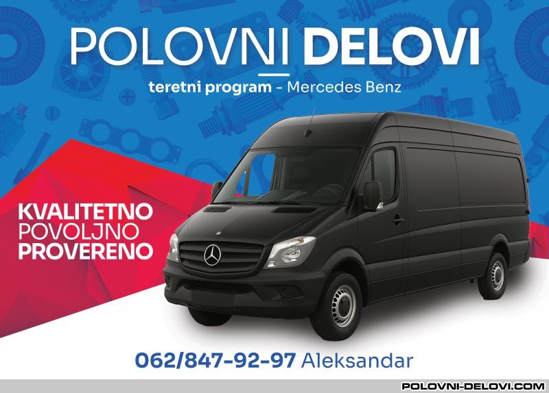 Mercedes Sprinter Otkup Vozila Za Delove