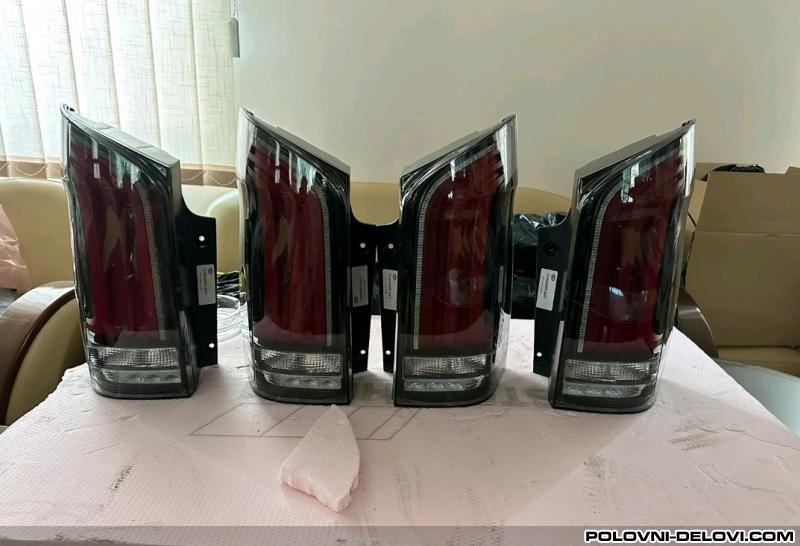 Mercedes  V 447 Black LED Svetla I Signalizacija