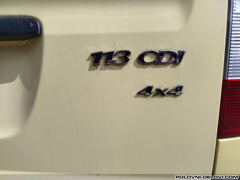 Mercedes  Vito 4x4 Delovi W659 Kompletan Auto U Delovima