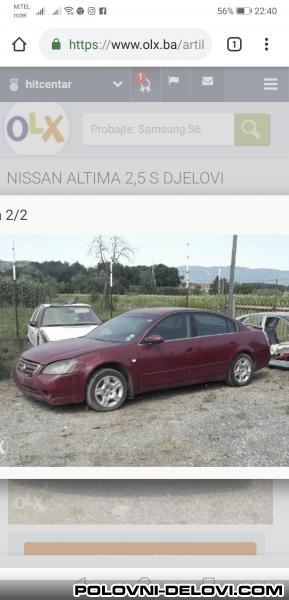 Nissan  Altima Nissan Altima 2.5 S  Kompletan Auto U Delovima