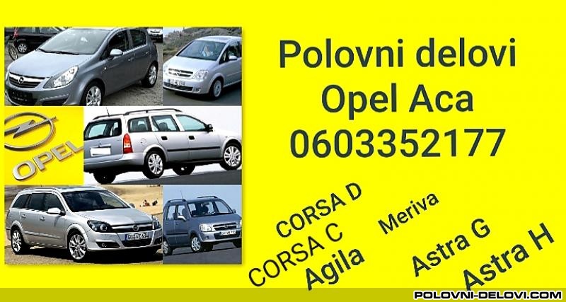 Opel  Agila Agila Razni Delovi