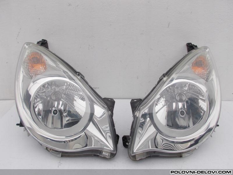Opel  Agila Farovi Svetla I Signalizacija