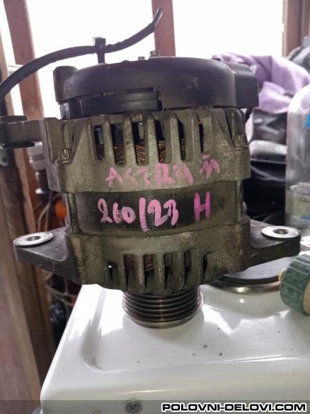 Opel  Astra A17DTR  Elektrika I Paljenje