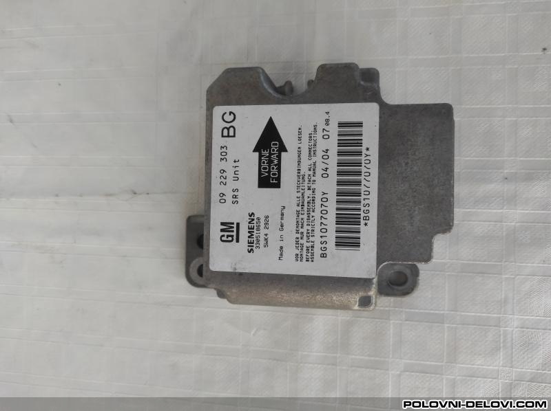 Opel  Astra Air Bag-opel Astra Elektrika I Paljenje