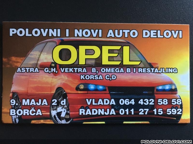 Opel  Astra Astra G.H Delovi Kompletan Auto U Delovima