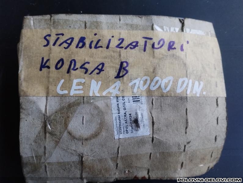 Opel  Astra Corsa Stabilizatori Trap I Vesanje