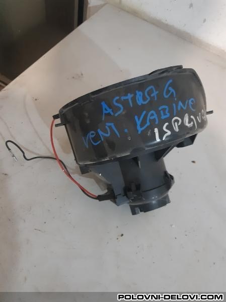 Opel  Astra  Elektrika I Paljenje
