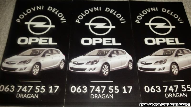 Opel  Astra G H Zafira KorsaMotor I Delovi Motora