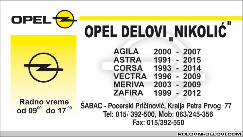 Opel  Astra  Menjac I Delovi Menjaca