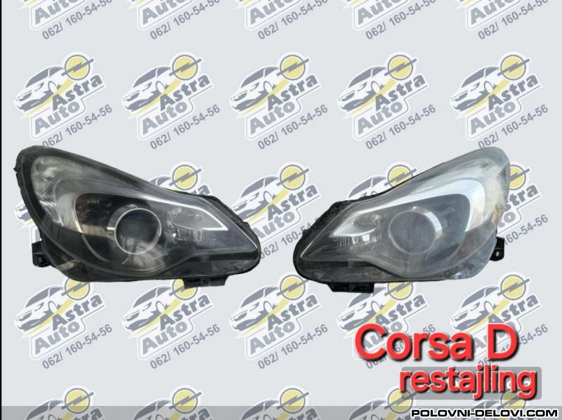 Opel  Corsa Corsa D Restajling Svetla I Signalizacija